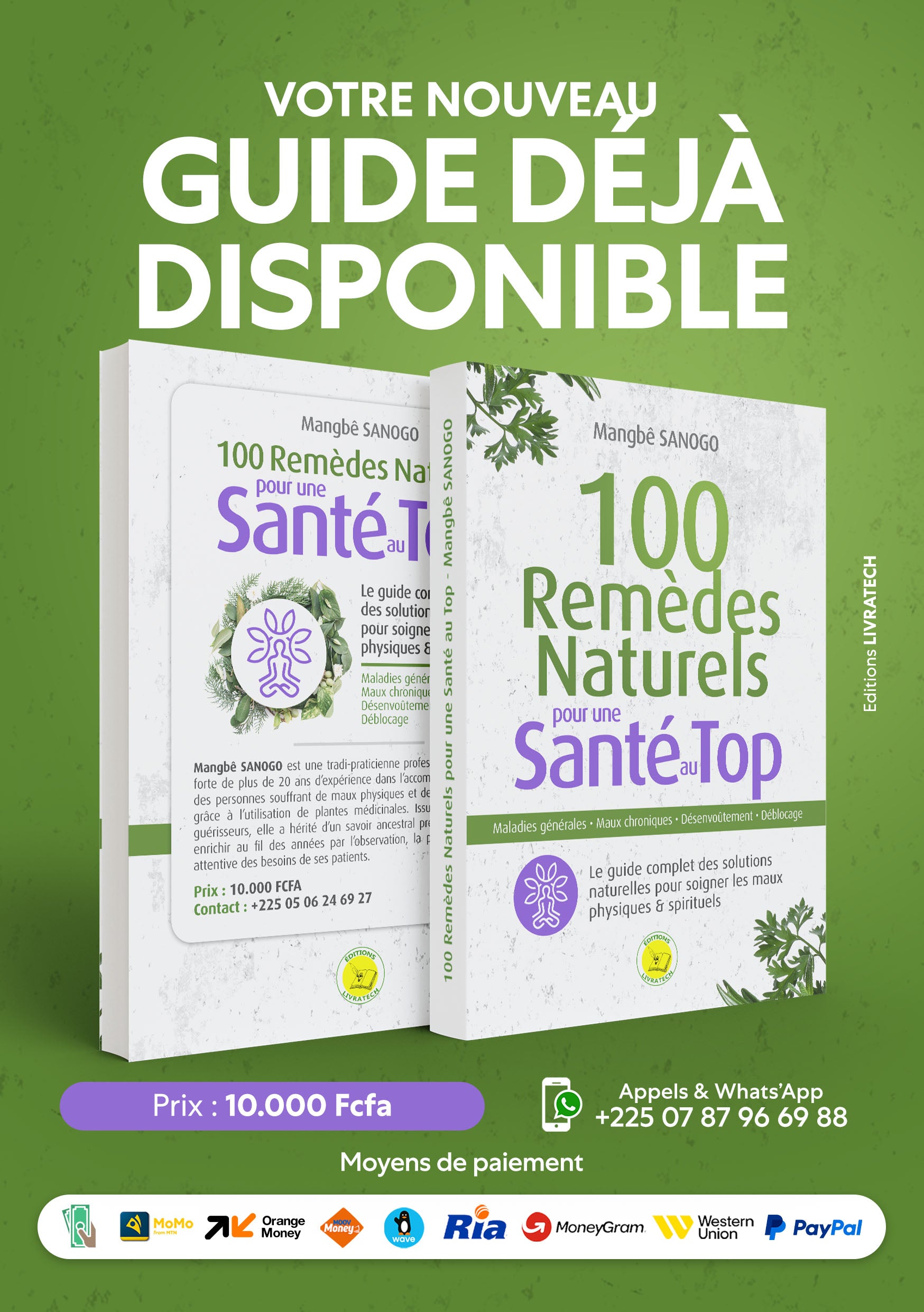 100 REMEDES NATURELS POUR UNE SANTE AU TOP