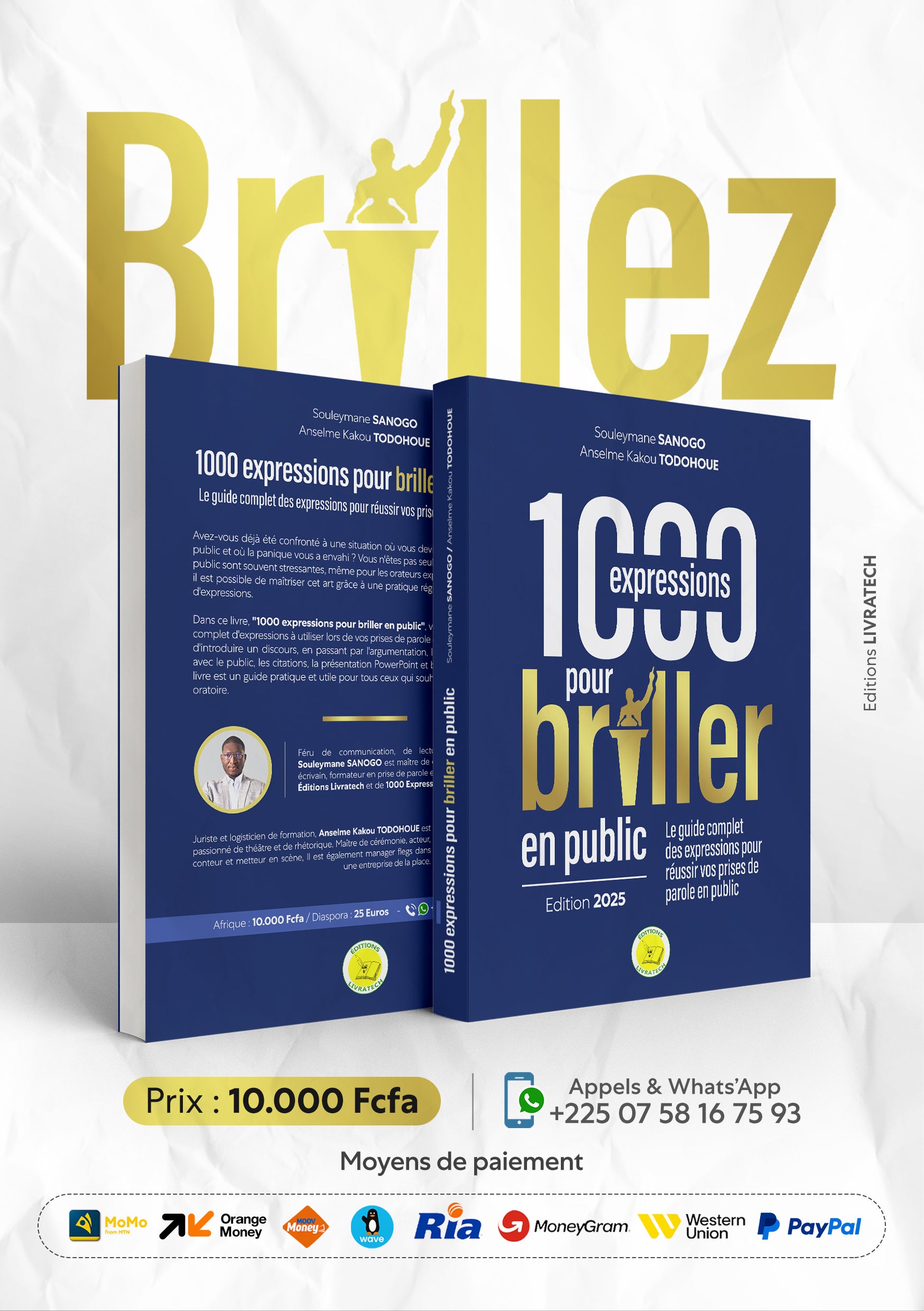 1000 EXPRESSIONS POUR BRILLER EN PUBLIC TOME 1